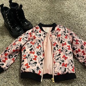 3T Minnie jacket with sz 8 boots